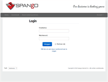 Tablet Screenshot of crm.spango.com